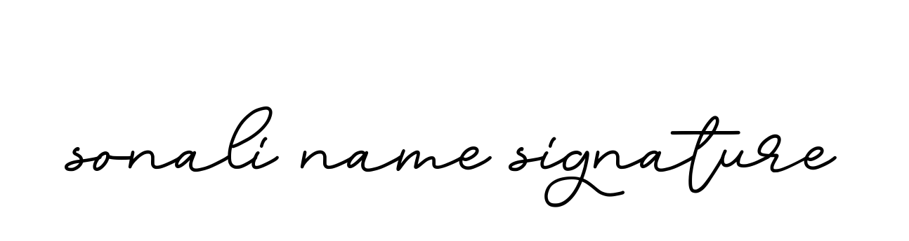 Sonali-name-signature signature