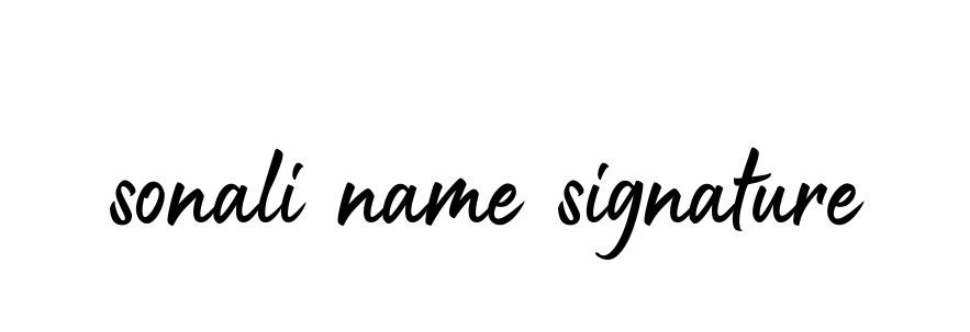 Sonali-name-signature signature
