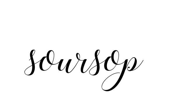 Handwritten Signature for Soursop - Style 144 Online