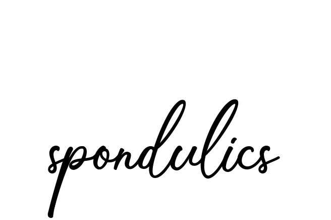 Spondulics signature