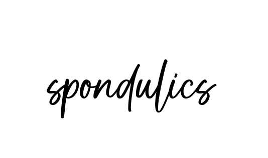 Spondulics signature