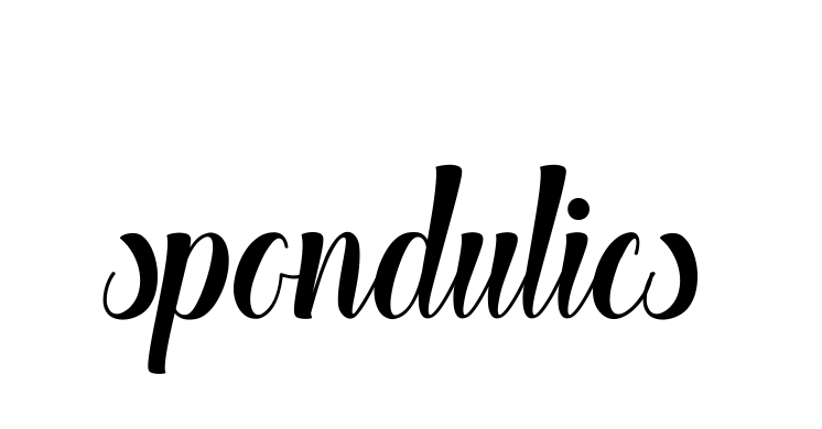 Spondulics signature