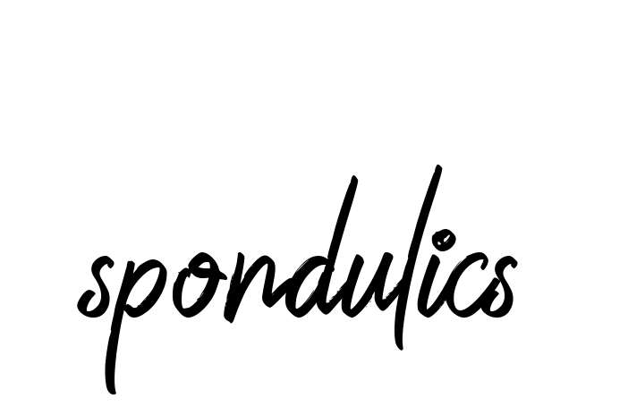 Spondulics signature