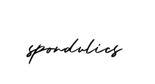 Spondulics signature