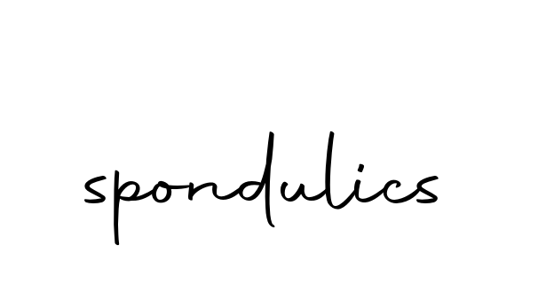 Spondulics signature
