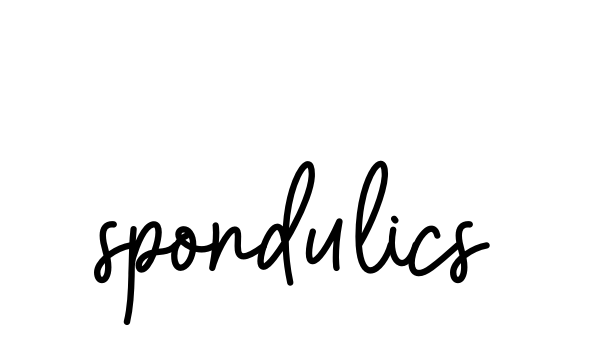 Spondulics signature