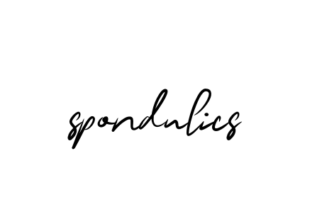 Spondulics signature