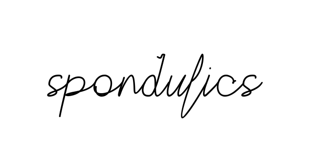 Spondulics signature