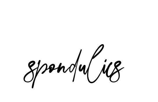 Spondulics signature