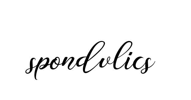 Spondulics signature