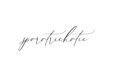 Handwritten Signature for Sporotrichotic - Style 134 Online