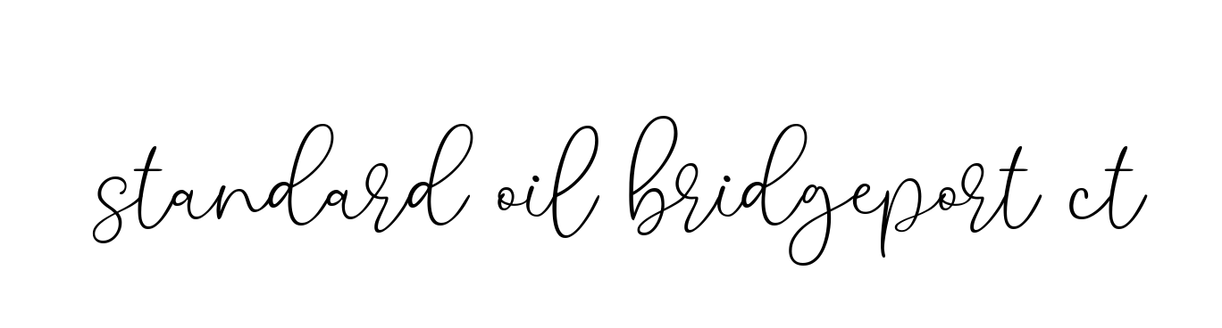 Handwritten Signature for Standard-oil-bridgeport-ct - Style 147 Online
