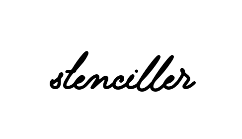 Stenciller signature