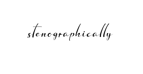 Stenographically signature