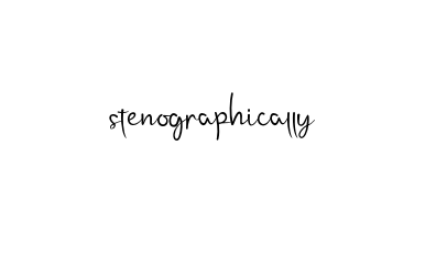 Stenographically signature