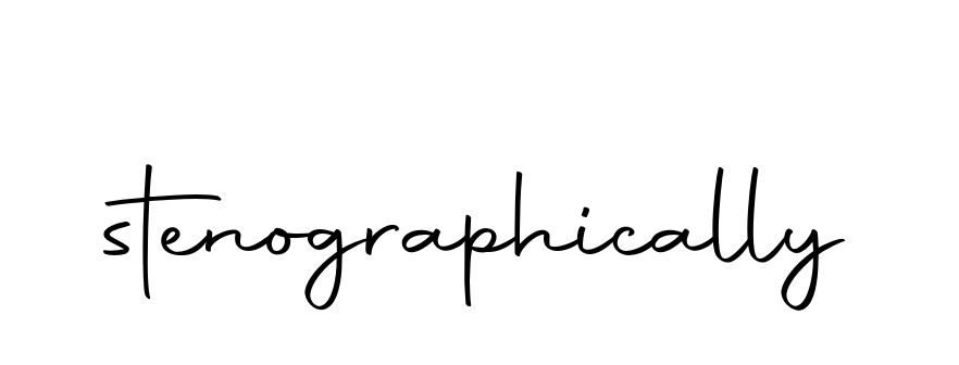 Stenographically signature