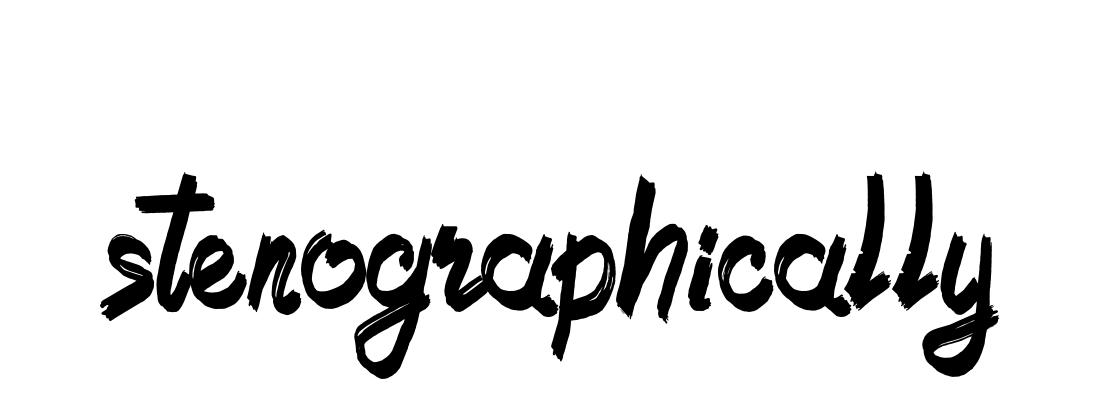 Stenographically signature