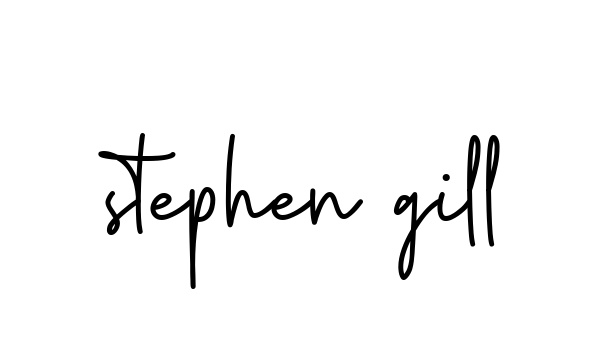 Stephen-gill signature