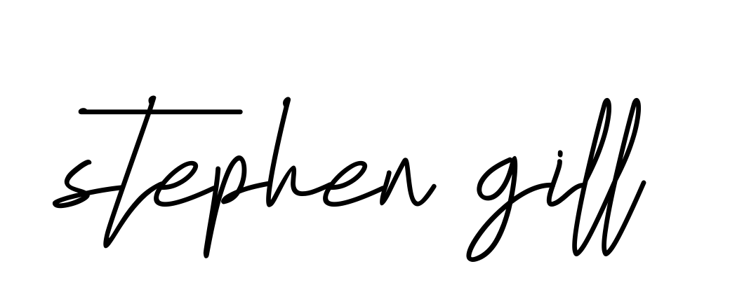 Stephen-gill signature