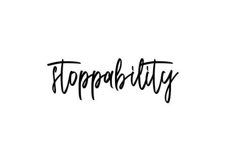 Handwritten Signature for Stoppability - Style 143 Online