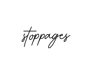 Stoppages signature