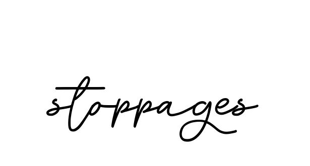 Stoppages signature