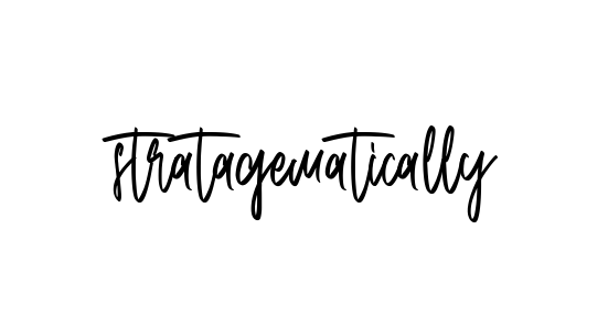 Handwritten Signature for Stratagematically - Style 143 Online