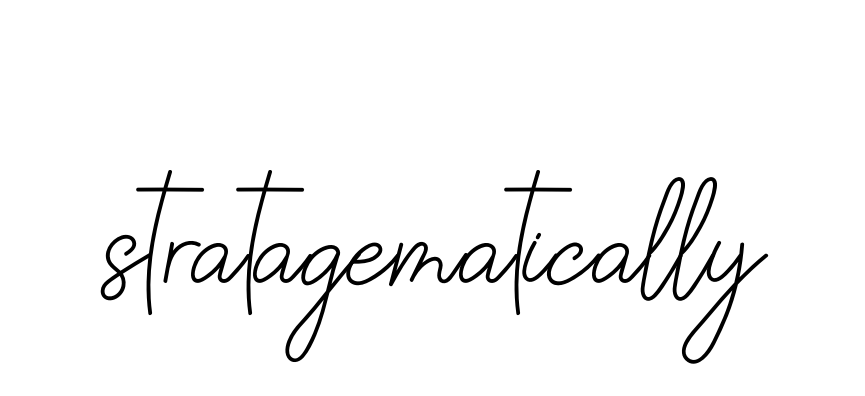 Handwritten Signature for Stratagematically - Style 145 Online