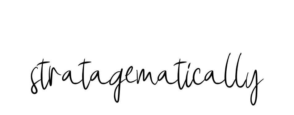 Handwritten Signature for Stratagematically - Style 146 Online