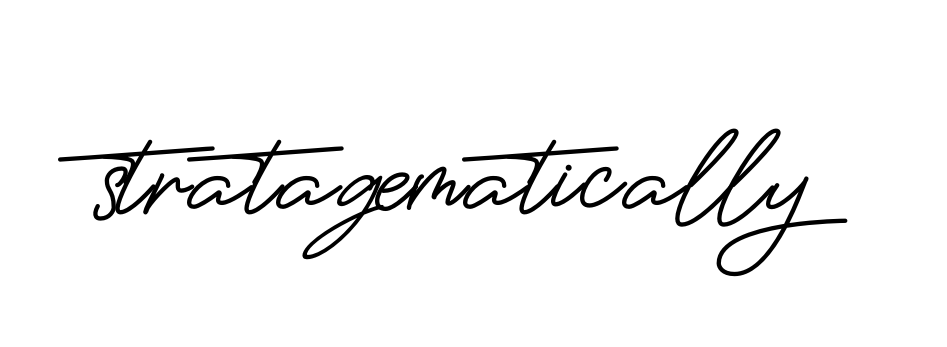 Handwritten Signature for Stratagematically - Style 150 Online