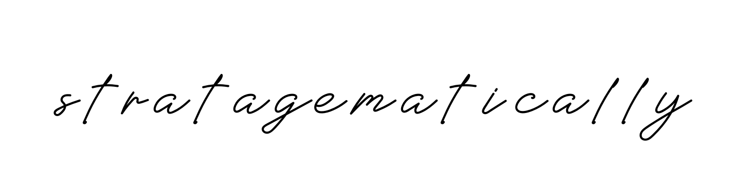Handwritten Signature for Stratagematically - Style 152 Online