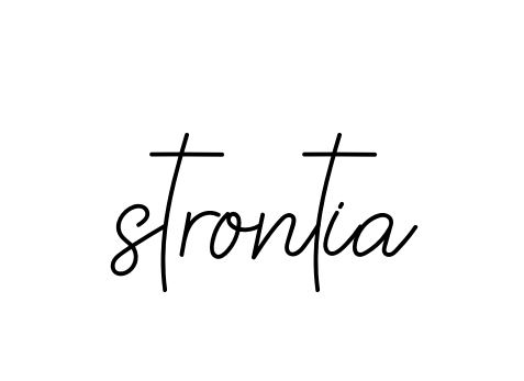 Handwritten Signature for Strontia - Style 145 Online