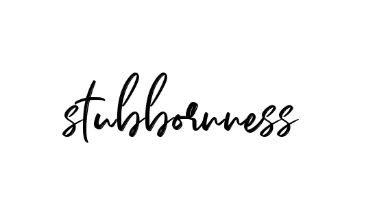 Handwritten Signature for Stubbornness - Style 141 Online