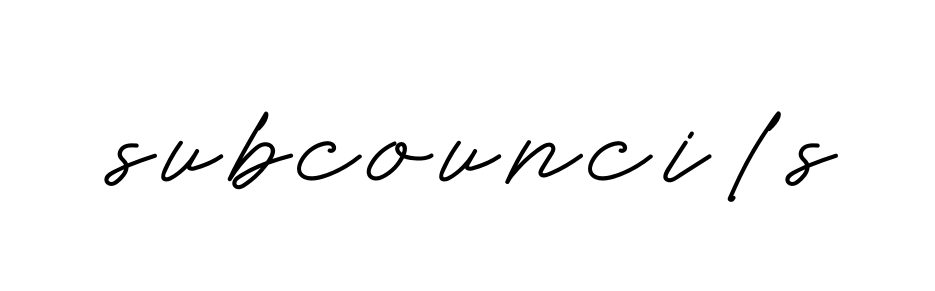 Handwritten Signature for Subcouncils - Style 152 Online
