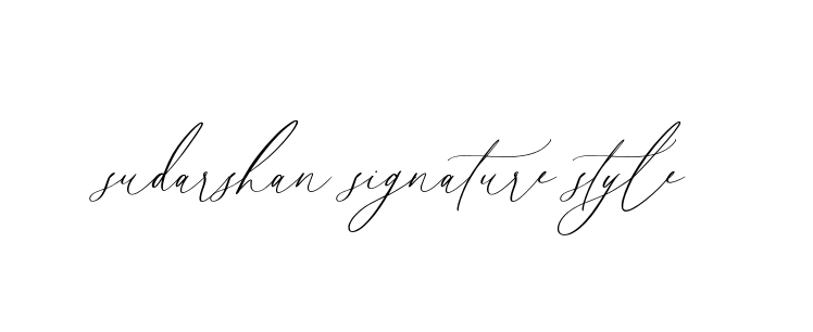 Handwritten Signature for Sudarshan-signature-style - Style 134 Online