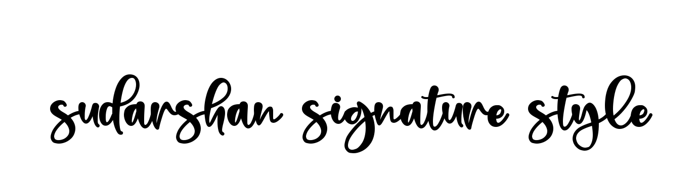 Handwritten Signature for Sudarshan-signature-style - Style 136 Online