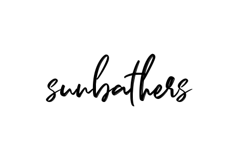 Handwritten Signature for Sunbathers - Style 141 Online