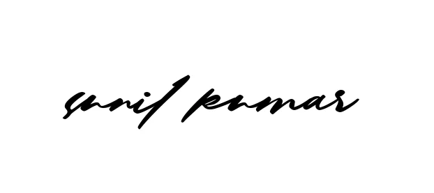 Handwritten Signature for Sunil-kumar - Style 140 Online
