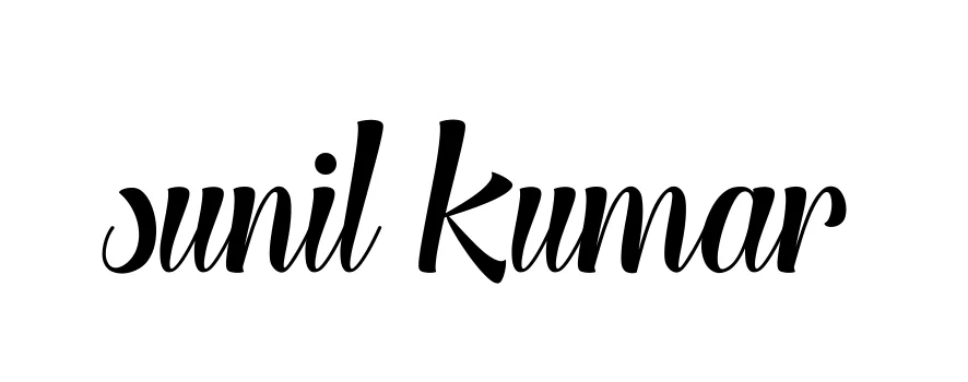 Handwritten Signature for Sunil-kumar - Style 148 Online