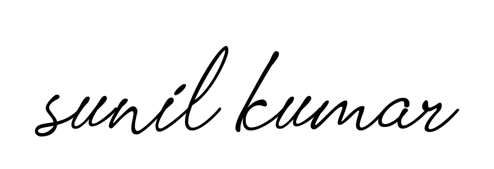 Handwritten Signature for Sunil-kumar - Style 151 Online