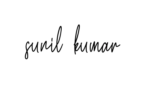 Handwritten Signature for Sunil-kumar - Style 154 Online