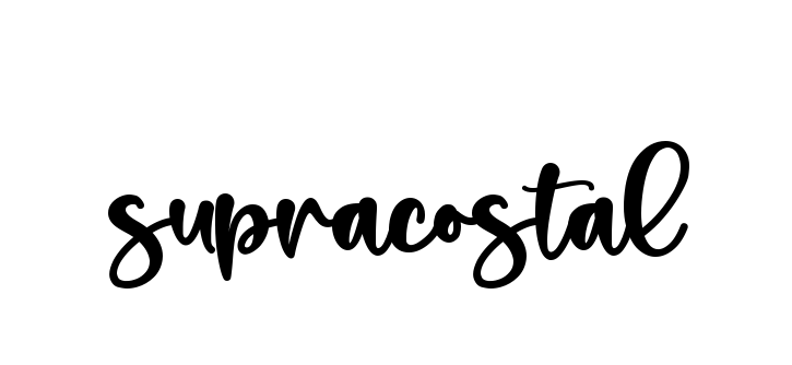 Handwritten Signature for Supracostal - Style 136 Online