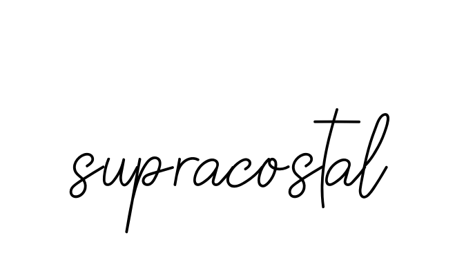 Handwritten Signature for Supracostal - Style 145 Online
