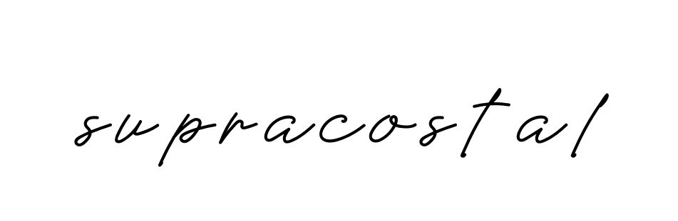 Handwritten Signature for Supracostal - Style 152 Online