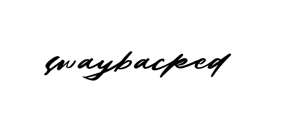 Handwritten Signature for Swaybacked - Style 140 Online