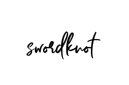 Handwritten Signature for Swordknot - Style 141 Online
