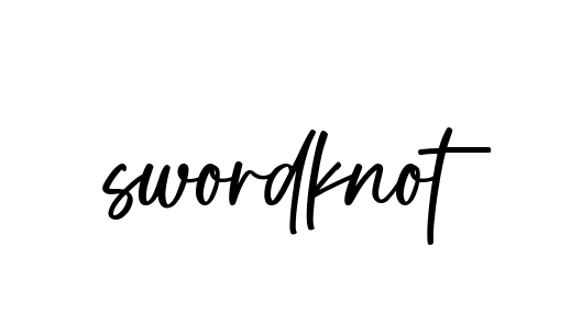 Handwritten Signature for Swordknot - Style 142 Online