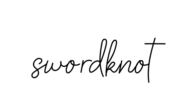 Handwritten Signature for Swordknot - Style 145 Online