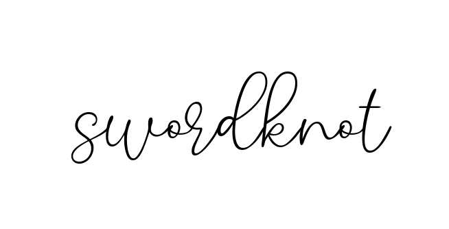 Handwritten Signature for Swordknot - Style 147 Online