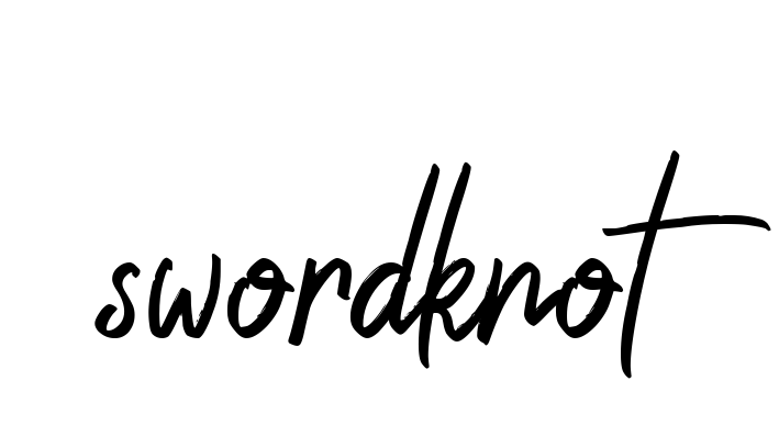 Handwritten Signature for Swordknot - Style 149 Online